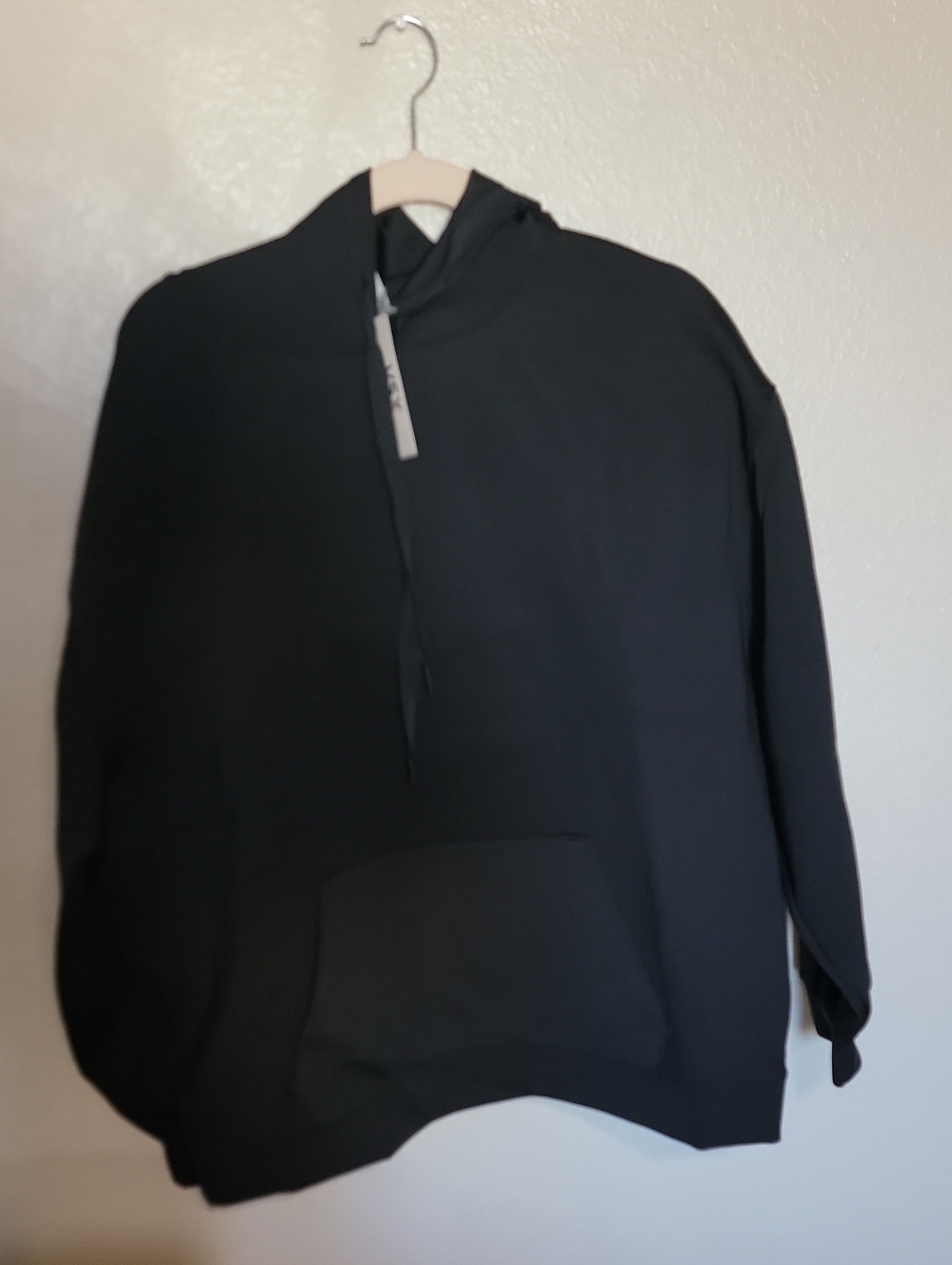 Victoria's Secret Black Zip-Up Hoodie Sweater